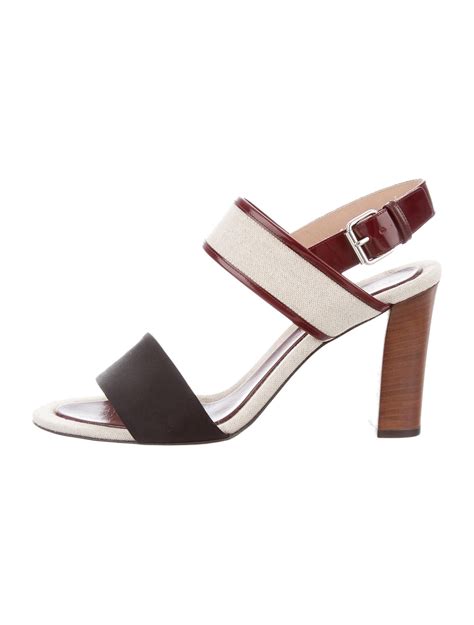 celine sling back sandals shoes|Celine sandals 2021.